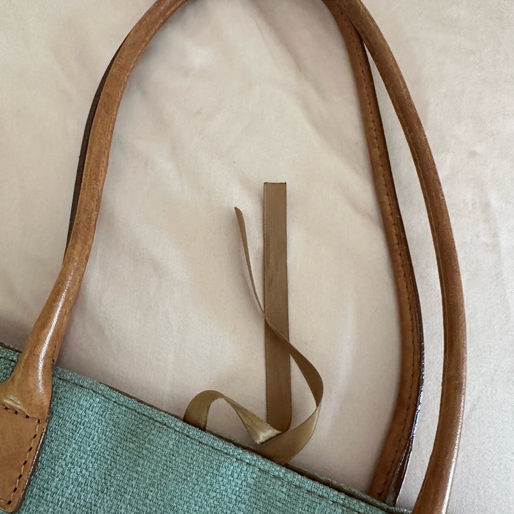 Vintage Hartmann tweed and leather tote bag - Picture 2 of 7